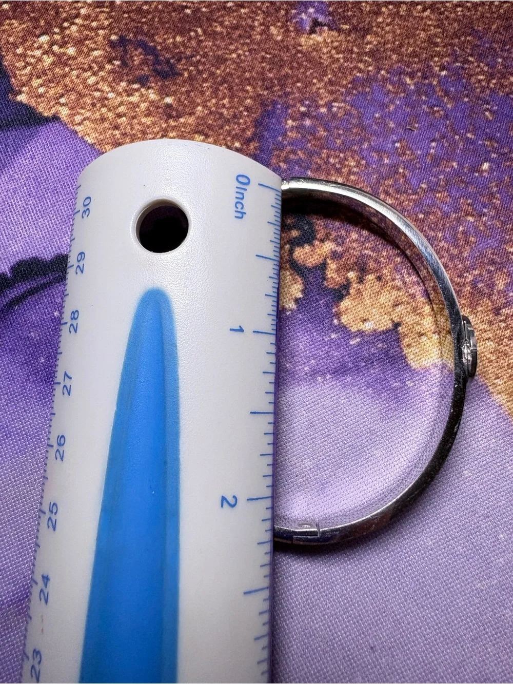 Silver Logo Crystal-Embellished Bangle-Fashion brand 😉 NWOT